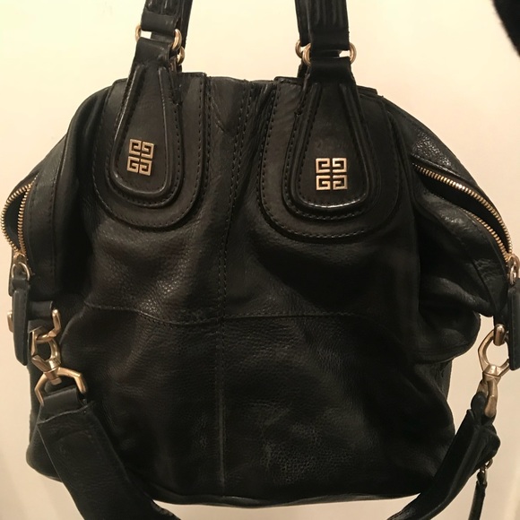 Givenchy Handbags - GIVENCHY BLACK NIGHTINGALE BAG